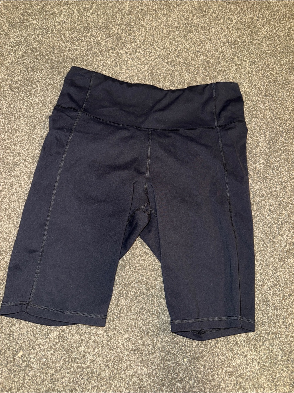 all in motion black High-Waist Bike Shorts